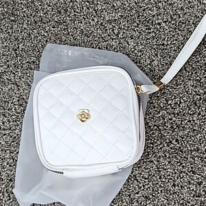 Quilted Camelia Pouch NEW